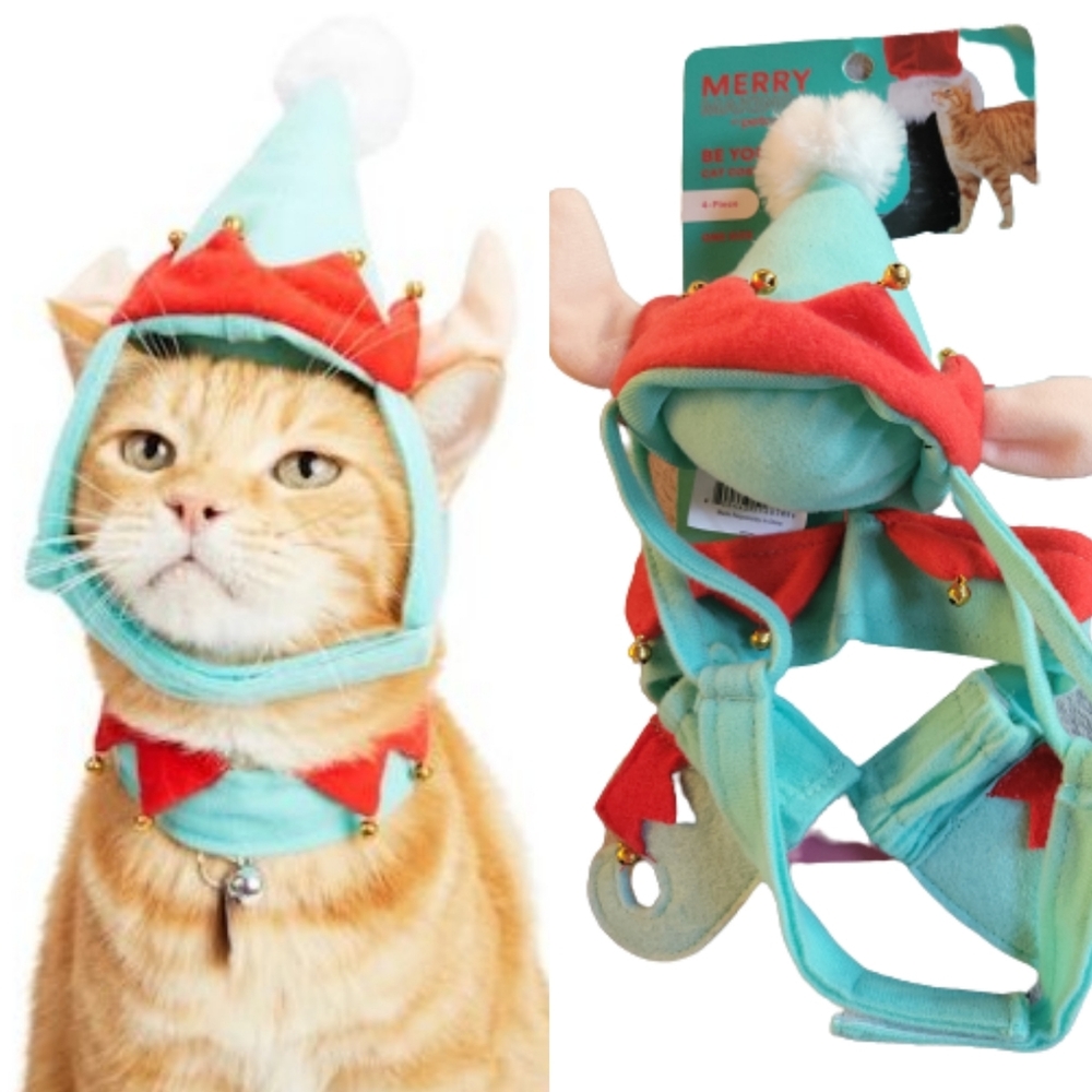Merry Makings Be Your Elf Cat Costume
